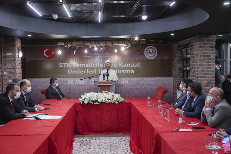 Diyanet İşleri Başkanı Erbaş: “İyilik için bir araya gelenler güçlü olursa, fitne için bir araya gelenler başarılı olamazlar”