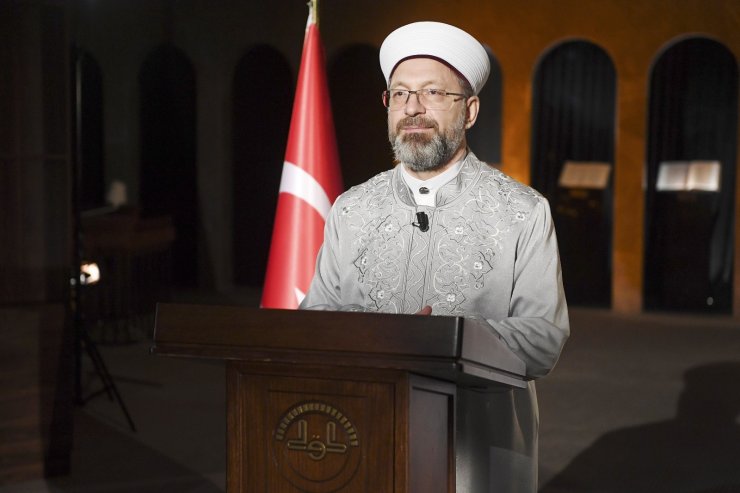 Diyanet İşleri Başkanı Erbaş’tan Berat Gecesi mesajı