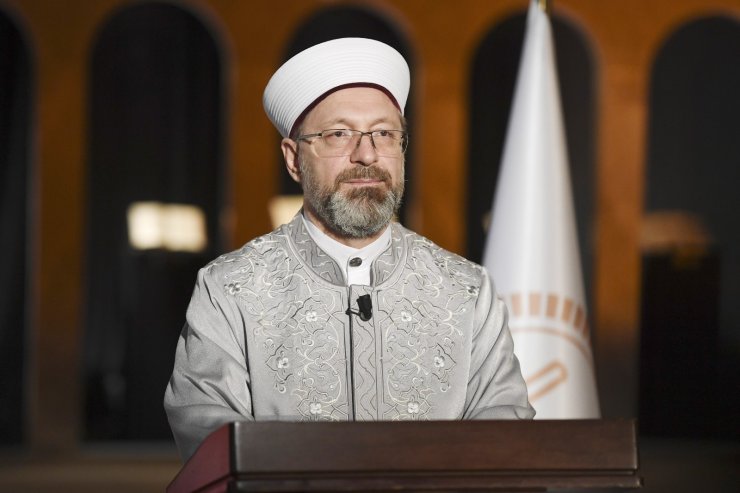 Diyanet İşleri Başkanı Erbaş’tan Berat Gecesi mesajı