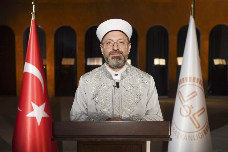 Diyanet İşleri Başkanı Erbaş’tan Berat Gecesi mesajı