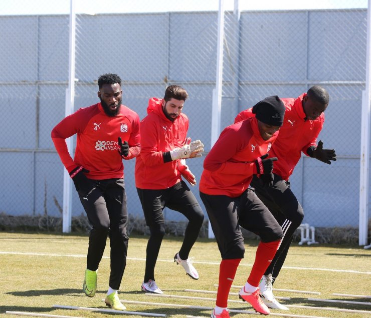 Sivasspor pas çalıştı