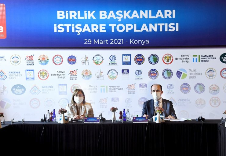 Konya, Birlik Başkanları İstişare Toplantısı’na ev sahipliği yaptı