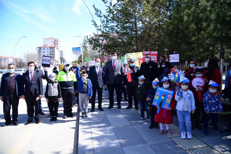 Kahramankazan’da “Yayalar Kırmızı Çizgimiz” projesi