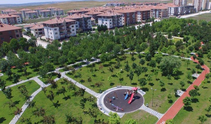 Tepebaşı’ndaki park ve bahçelere araç desteği