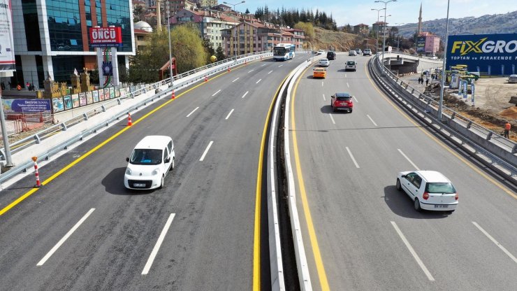 Ankara’da Ayaş yolu ve Hasköy köprülü kavşağı hizmete açıldı