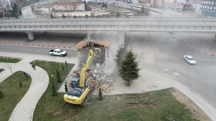 Karaman’da kavşak düzenlemesi