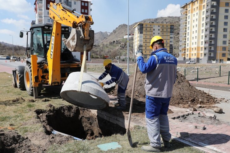 Büyükşehir çökertme baca ile yağmur ve kar sularını değerlendiriyor