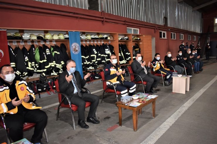 Sivas Belediyesi, itfaiye erlerine ilk yardım sertifikası