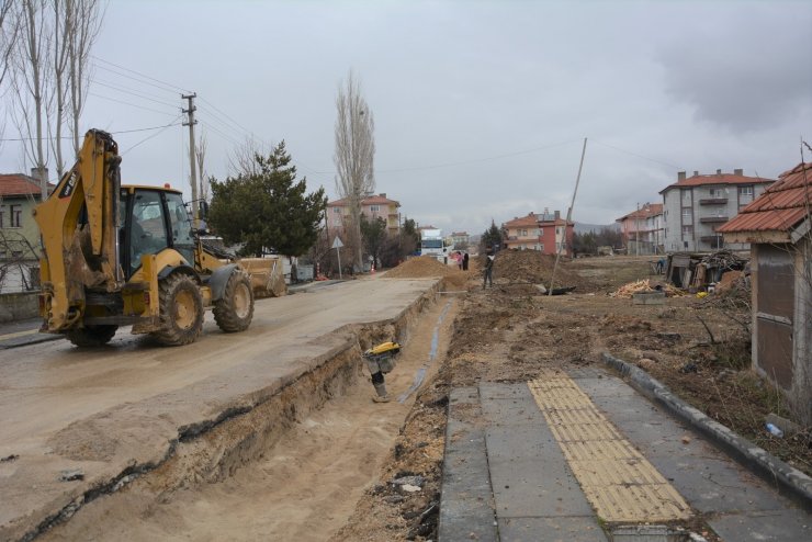 Akyurt’ta içme suyu hattı yapımına başlandı