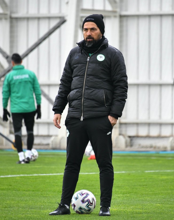 Konyaspor, BB Erzurumspor maçı hazırlıklarını sürdürdü