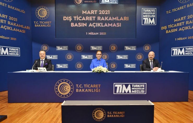 Bakan Pekcan: “Mart ayında ihracatımız yüzde 42,2 artışla 18 milyar 985 milyon dolara ulaştı”