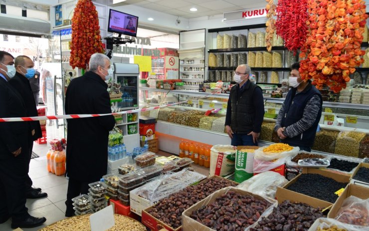 Vali Akın, koronavirüs denetimlerini sürdürüyor