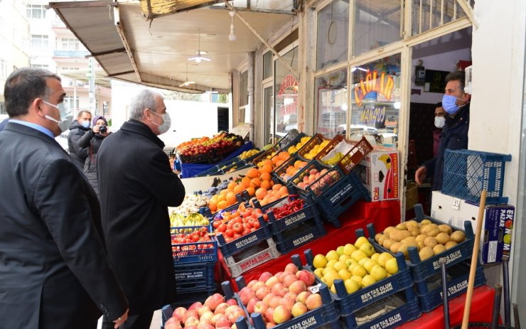 Vali Akın, koronavirüs denetimlerini sürdürüyor