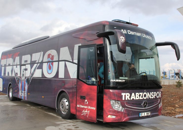 Trabzonspor kafilesi Sivas’a geldi