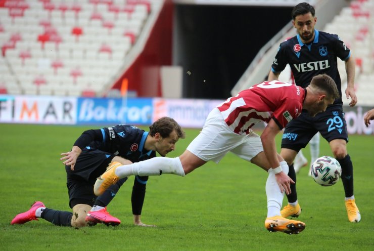 Süper Lig: DG Sivasspor: 0 - Trabzonspor: 0 (Maç sonucu)