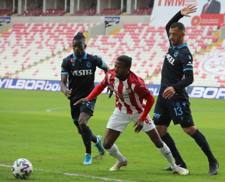 Süper Lig: DG Sivasspor: 0 - Trabzonspor: 0 (Maç sonucu)