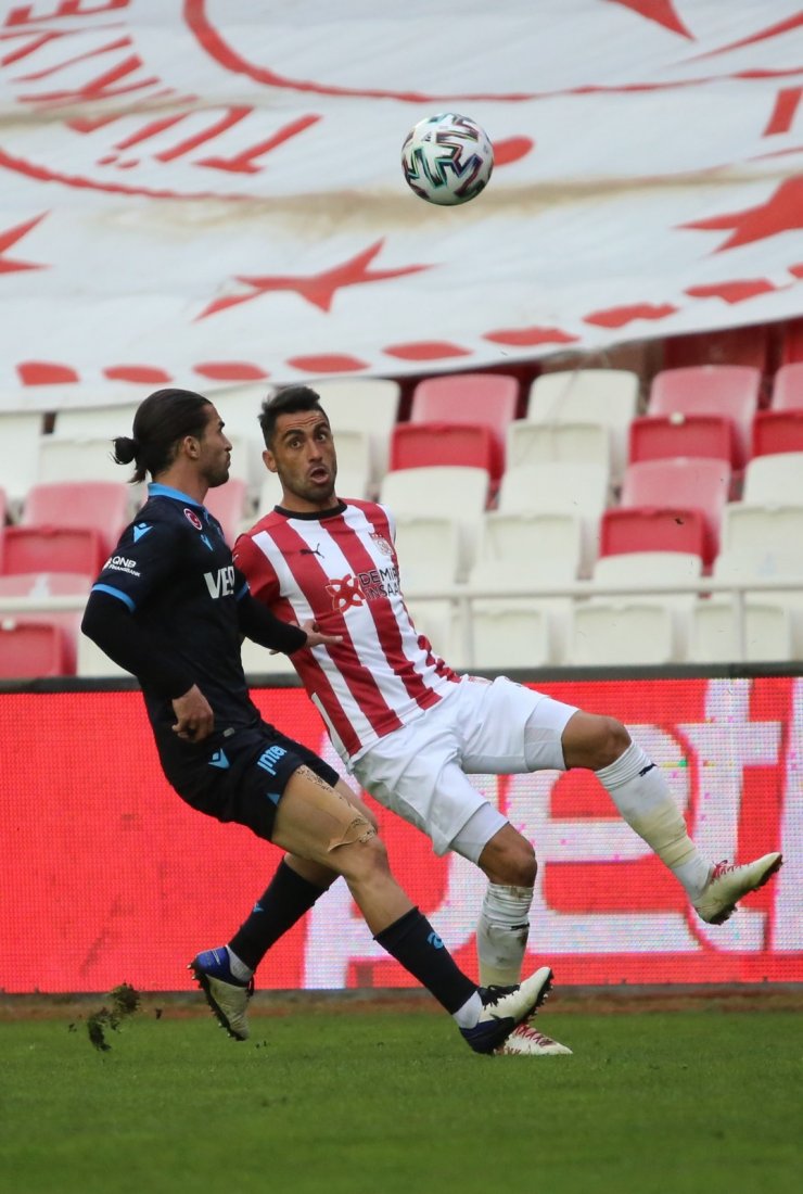 Süper Lig: DG Sivasspor: 0 - Trabzonspor: 0 (Maç sonucu)