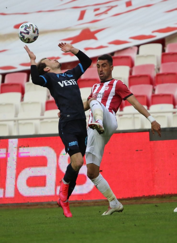 Süper Lig: DG Sivasspor: 0 - Trabzonspor: 0 (Maç sonucu)