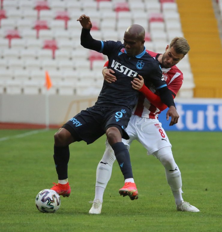 Süper Lig: DG Sivasspor: 0 - Trabzonspor: 0 (Maç sonucu)