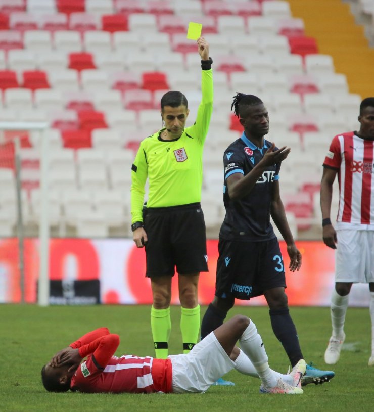 Süper Lig: DG Sivasspor: 0 - Trabzonspor: 0 (Maç sonucu)