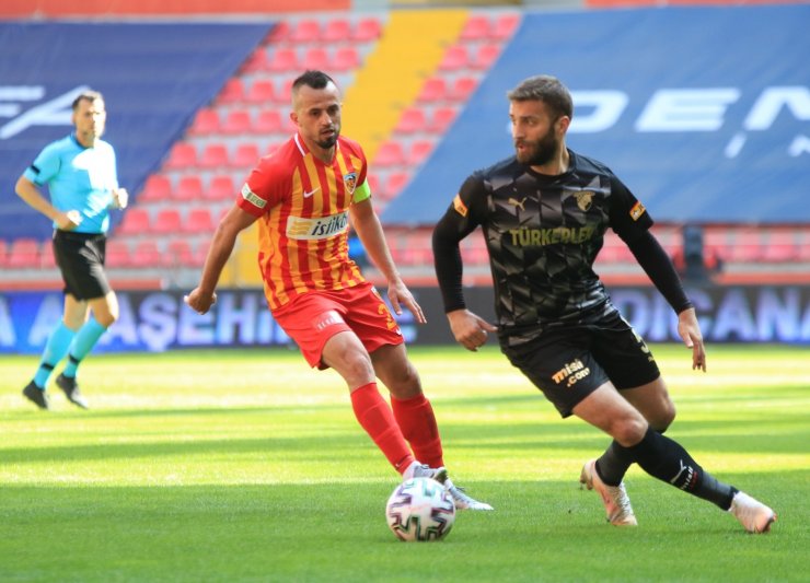 Süper Lig: Kayserispor: 1 - Göztepe: 1 (Maç sonucu)