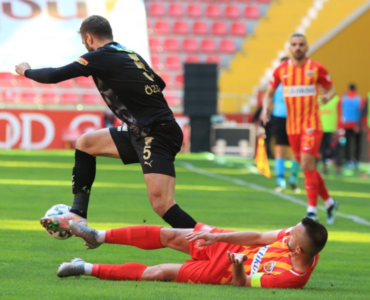 Süper Lig: Kayserispor: 1 - Göztepe: 1 (Maç sonucu)