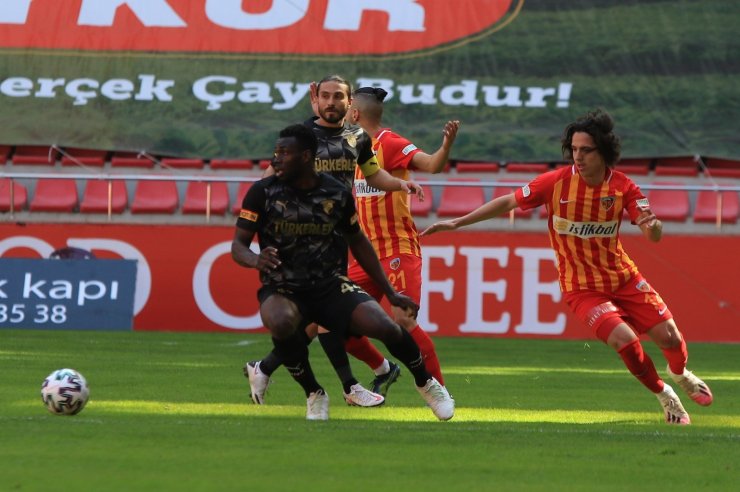 Süper Lig: Kayserispor: 1 - Göztepe: 1 (Maç sonucu)