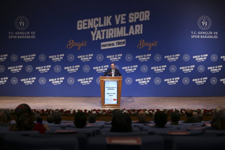 Gençlik ve Spor Bakanlığı’ndan Bingöl’e yatırım