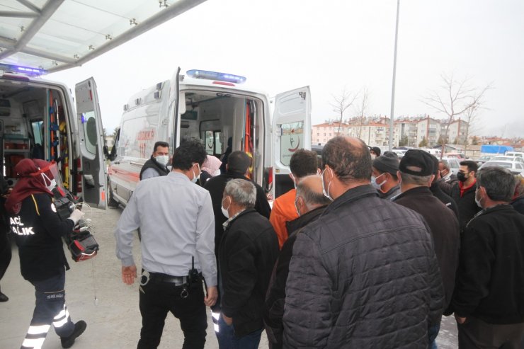 Sobadan sızan gazdan zehirlenen çift hastaneye kaldırıldı