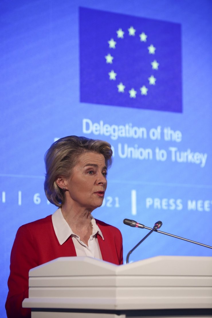 AB Komisyonu Başkanı Leyen: "Türkiye, aslında yapıcı bir şekilde tekrar ilişki kurmak istediğini gösterdi"