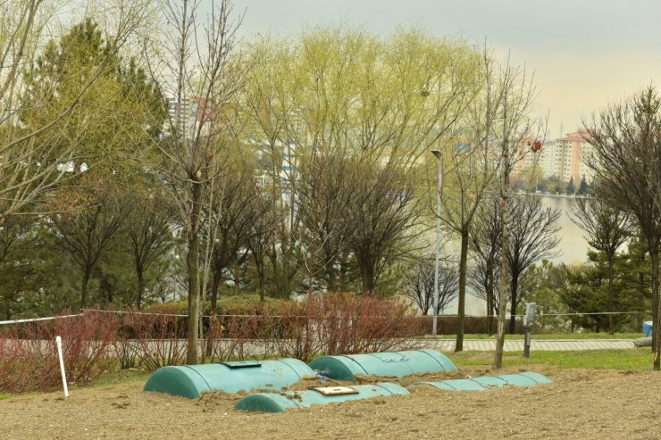 Başkent’in parkları yağmur suyu ile sulanacak