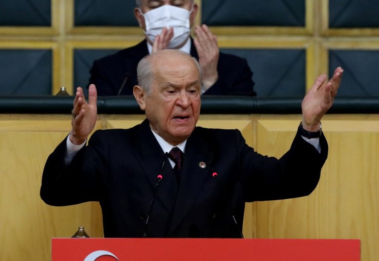 Bahçeli: “Türkiye’nin Covid-19’la mücadelesine gölge düşürmeye kalkışanlar bize göre yüzsüzler lobisidir”