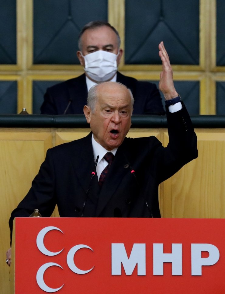 Bahçeli: “Türkiye’nin Covid-19’la mücadelesine gölge düşürmeye kalkışanlar bize göre yüzsüzler lobisidir”