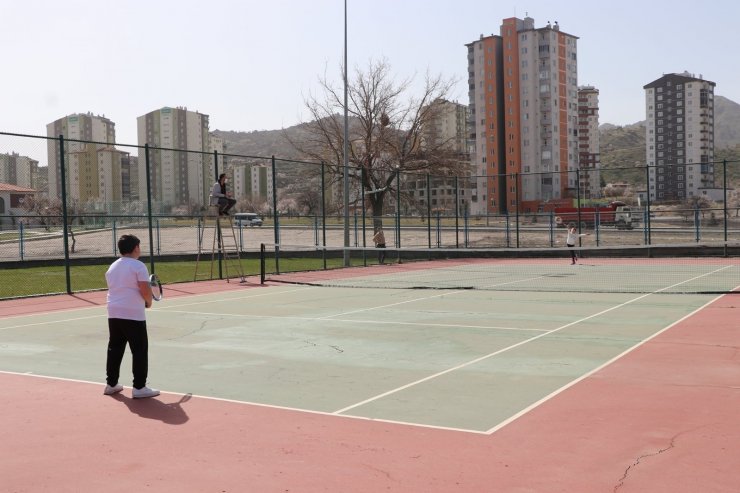 Tenis heyecanı başladı