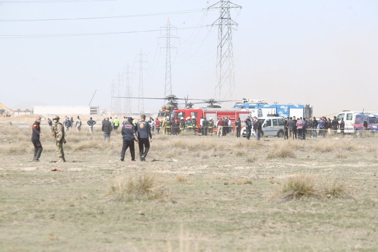 Konya’da Türk Yıldızlarına ait eğitim uçağı düştü: 1 pilot şehit