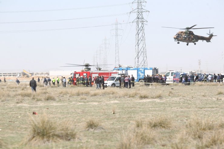 Konya’da Türk Yıldızlarına ait eğitim uçağı düştü: 1 pilot şehit