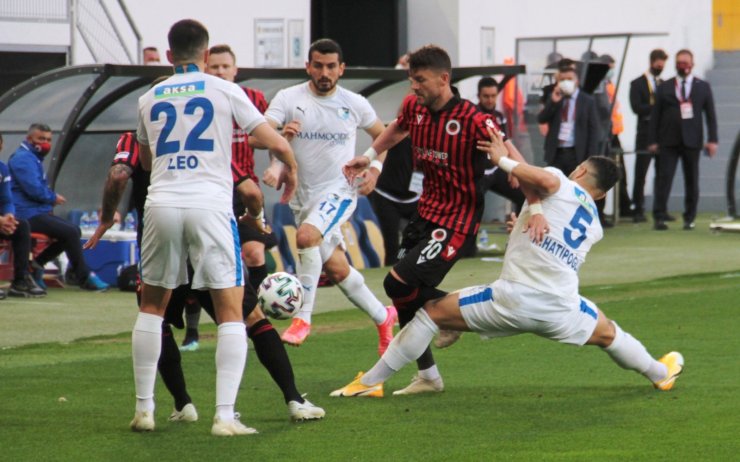 Süper Lig: Gençlerbirliği: 1 - BB Erzurumspor: 0 (İlk yarı)