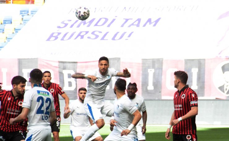 Süper Lig: Gençlerbirliği: 1 - BB Erzurumspor: 0 (İlk yarı)