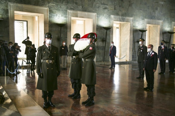 Emniyet teşkilatından kuruluşunun 176. yılında Anıtkabir’e ziyaret