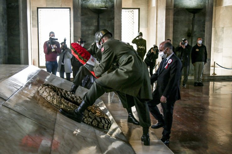 Emniyet teşkilatından kuruluşunun 176. yılında Anıtkabir’e ziyaret