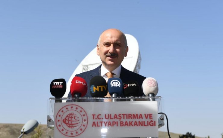 Bakan Karaismailoğlu: "Türksat 5A mayıs ayının ilk haftasında 31 derece doğu yörüngesine ulaşacaktır"