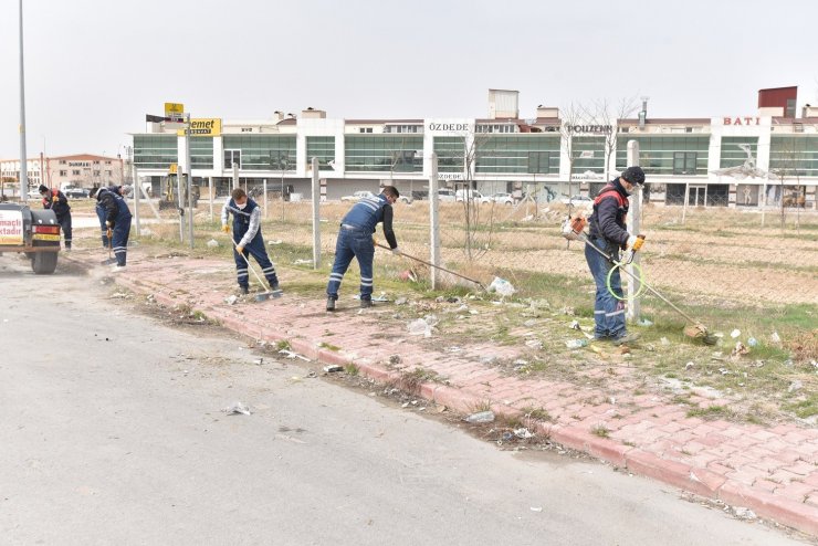 Karatay’daki sanayi sitelerinde temizlik çalışmaları başlatıldı