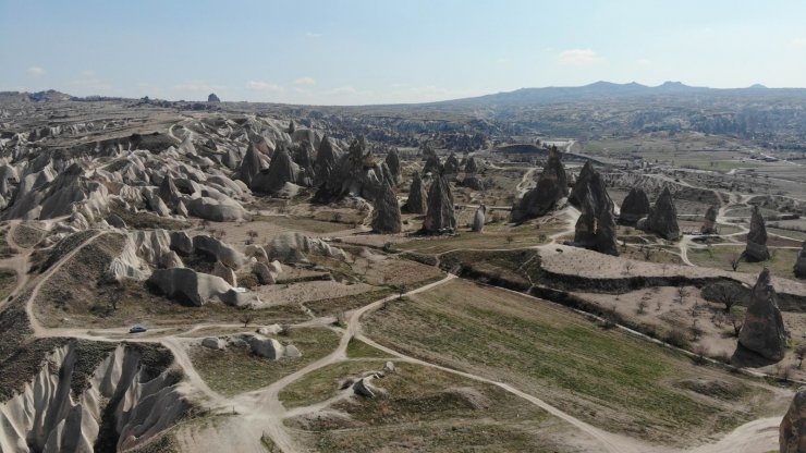 Kapadokya bölgesini 3 ayda 197 bin 541 turist ziyaret etti