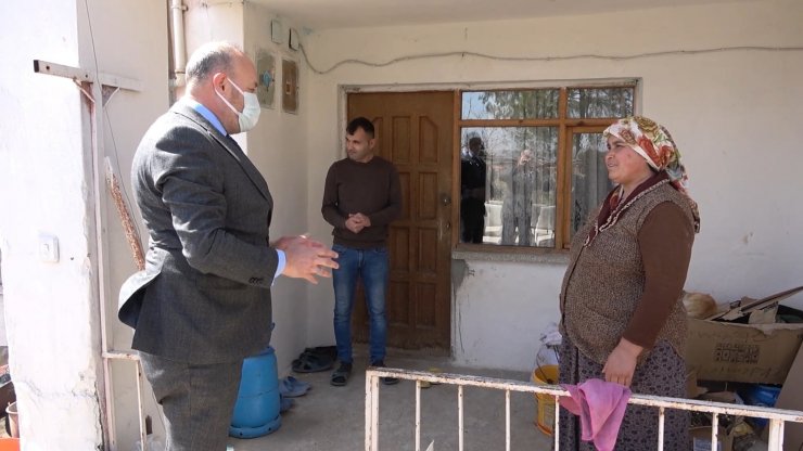 Bahşılı’da bin aileye yağ ve un dağıtıldı