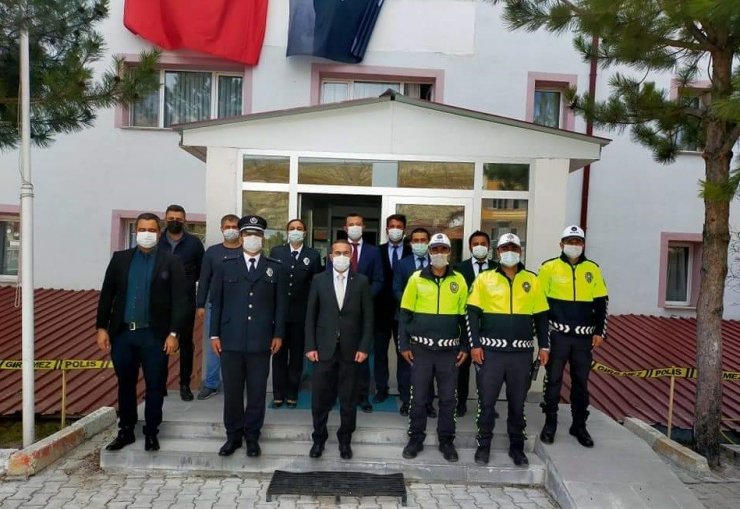 Kaymakam Tan’dan polis memurlarına teşekkür