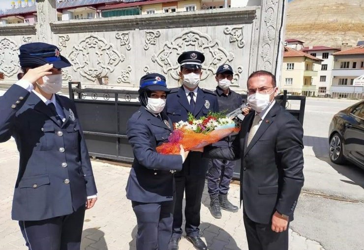 Kaymakam Tan’dan polis memurlarına teşekkür