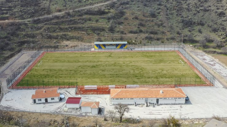 Hacılar Fevzi Mercan Stadyumu açılışa hazır