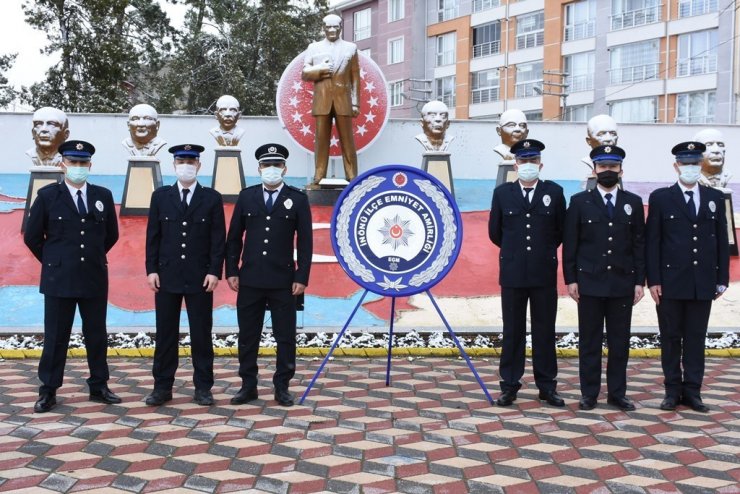 İnönü’de Polis Haftası törenle kutlandı