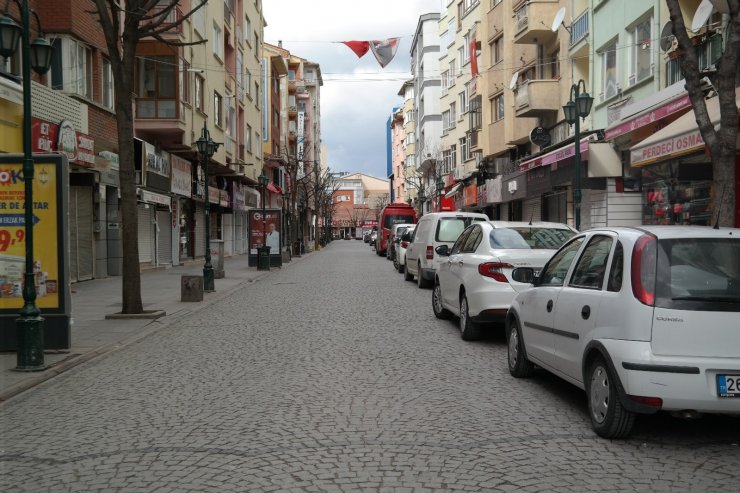 Eskişehir bu hafta sonu da evde kaldı