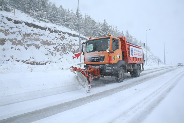 Kayseri Büyükşehir ekipleri hazır kıta